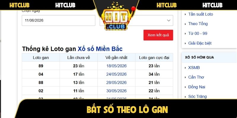 Bắt số theo lô gan