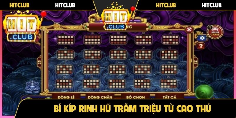 Bí kíp rinh hũ trăm triệu từ cao thủ