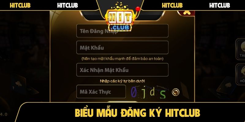 Biểu mẫu đăng ký Hitclub
